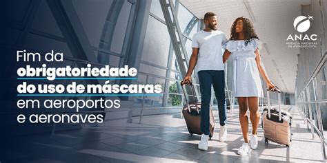 Uso de máscaras em aeroportos e aeronaves não é mais obrigatório