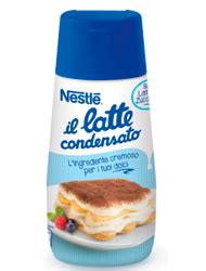 IL LATTE CONDENSATO NESTLÉ Nestlé Italia