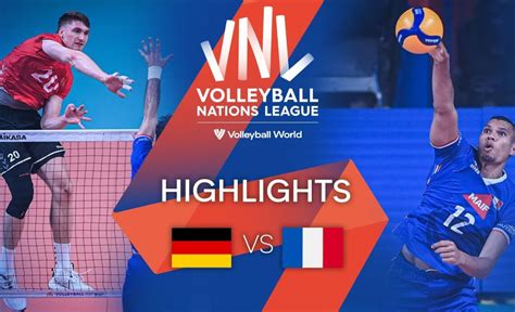 GER Vs FRA Highlights Week 2 Men S VNL 2022 VCP Volleyball