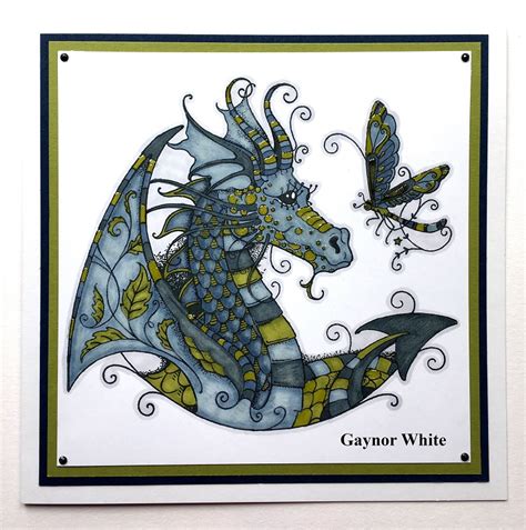 Pink Ink Designs A Clear Stamp Set Dragon