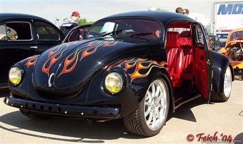 Vw Beetle Wflames Vw Beetle Pinterest Vw Beetles Beetles And