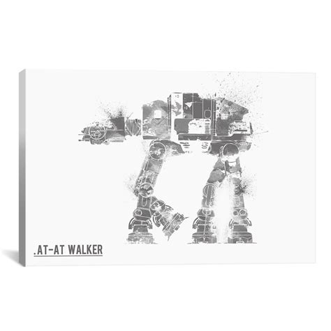 Star Wars Print // AT-AT Walker (26"L x 18"H) - Harshness - Touch of Modern