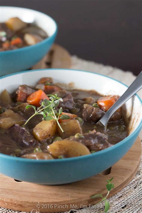 Stovetop Beef Stew With Red Wine Pinch Me I M Eating