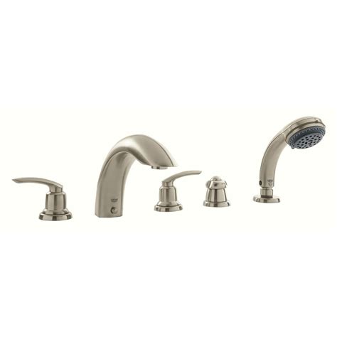 Five Hole Bathtub Faucet With Handshower