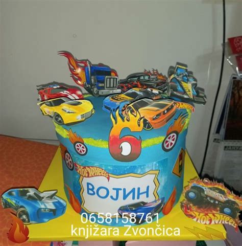 Kartonska Torta Hot Wheels Yell Shops Shopping Center Online