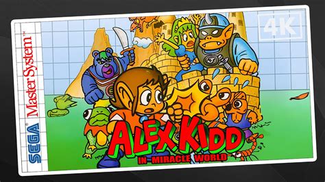 Sega Master System Longplay Alex Kidd In Miracle World Full Game