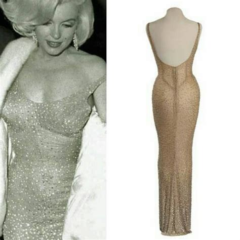 Marilyn Monroe Replica Dress Happy Birthday President ...