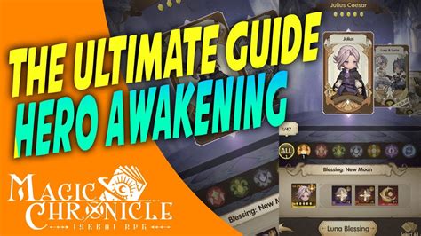 The Ultimate Guide Hero Awakening Magic Chronicle Isekai RPG YouTube