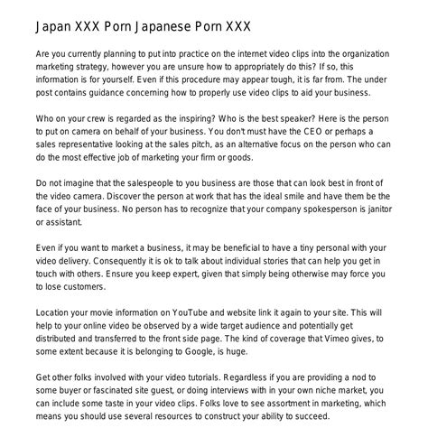 Japan XXX Porn Japanese Porn XXXwlzkb Pdf Pdf DocDroid