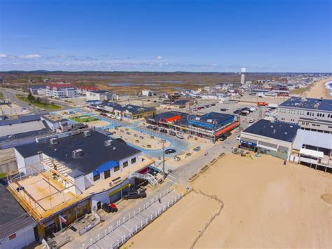 Salisbury Beach Aerial View, Massachusetts, USA Editorial Stock Photo ...