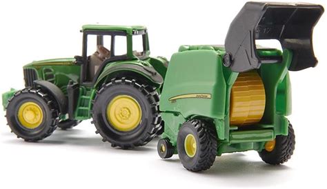 SIKU 1665 Traktor John Deere z prasą skala 1 87 10937444497 Allegro pl