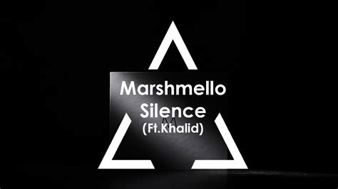 Marshmello - Silence Ft. Khalid - YouTube