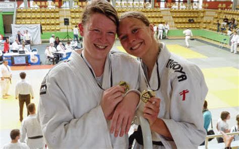 Judo Morgane Et Floriane Championnes De Bretagne D Le T L Gramme