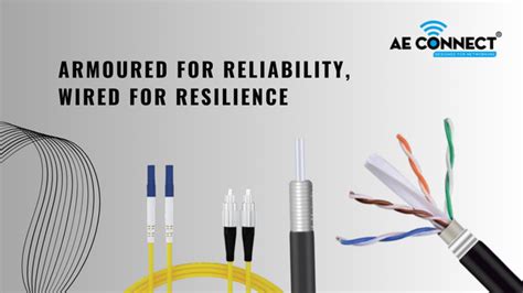 Cat 6 Armoured Cable For Tough Trenches | AE Connect