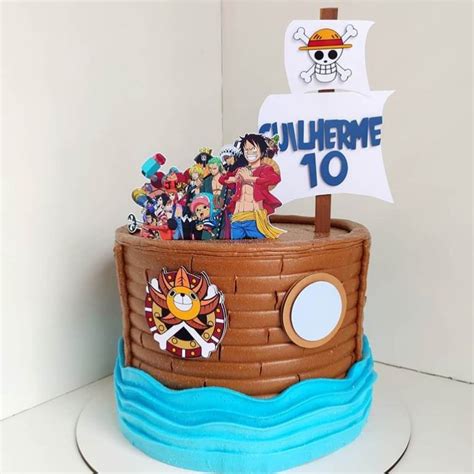 Bolo One Piece 50 Modelos Perfeitos Para Uma Festa Animada