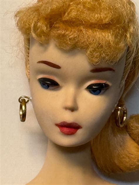 Vintage Blonde Ponytail Barbie Mint In Box Doll Peddlar