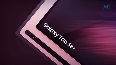 Samsung Galaxy Tab S8+ key specifications renders emerge