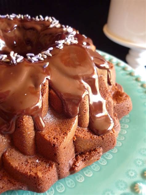 La Chef A Bundt Cake De Chocolate Y Lavanda