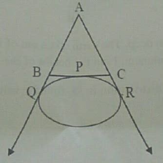 In The Following Figure AB 3 Then Perimeter Of APQ Is