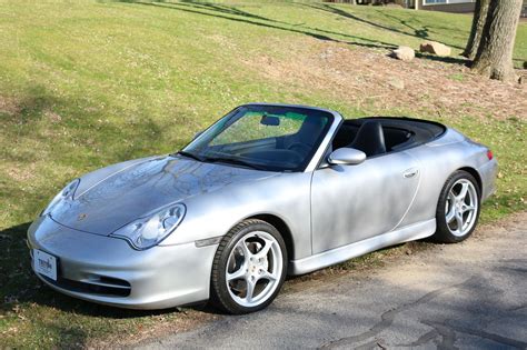 19k Mile 2002 Porsche 911 Carrera 4 Cabriolet 6 Speed For Sale On Bat