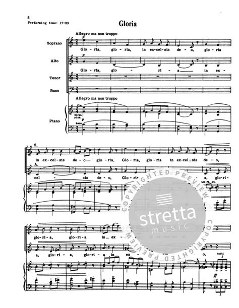 Messa Di Gloria Von Giacomo Puccini Im Stretta Noten Shop Kaufen