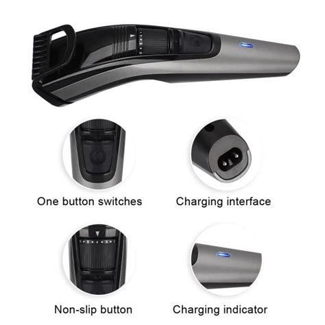 Tondeuse A Barbe Sk Self Service Electric Usb Portable Clipper Hair