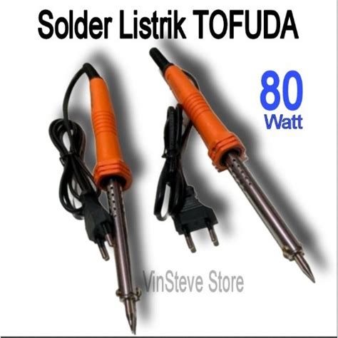 Jual Solder Listrik Tofuda Watt Shopee Indonesia