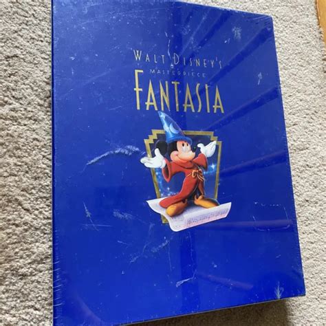 Walt Disney Masterpiece Fantasia Vhs Deluxe Collectors Edition Eur