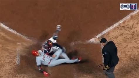 VIDEO: Mitch Garver Suffers Potentially Serious Injury After Home Plate ...