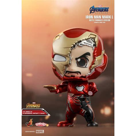 Jual Hot Toys COSBABY Iron Man Mark L Battle Damaged Version Shopee Indonesia