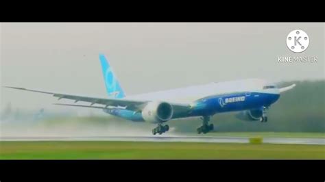 Boeing 777x First Flight Edit Youtube