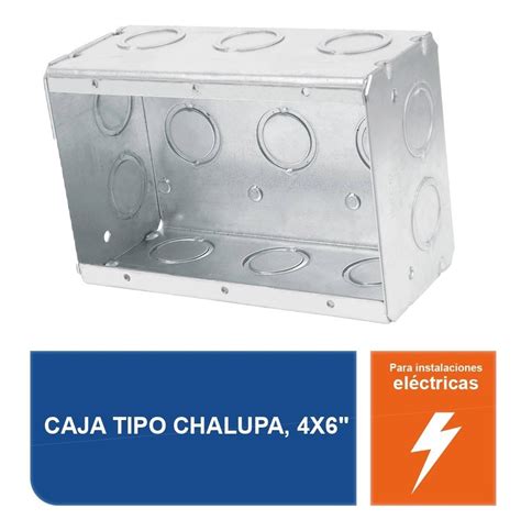 Caja Tipo Chalupa X Rectangular Reforzada Volteck Pro