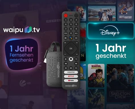 Waipu Tv Disney Kombi Angebot Ab