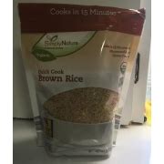 Simply Nature Organic Quick Cook Brown Rice Calories Nutrition