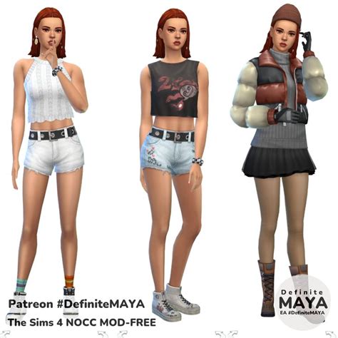 Stylish Outfit Ideas for The Sims 4: No CC or Mods Required