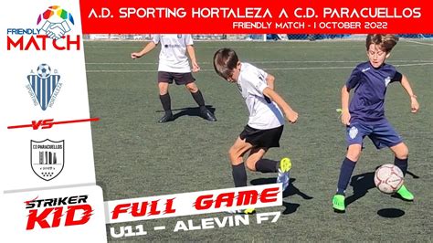 A D Sporting Hortaleza Vs C D Paracuellos Friendly Football Soccer