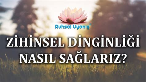 Zihinsel Dinginlik Ve Meditasyon Nedir Canlı Yayından YouTube