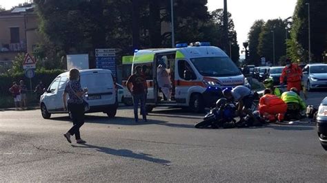 Incidente All Incrocio Delle Cinque Frecce A Besana Brianza Ferito