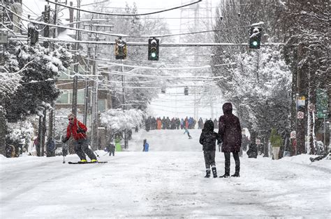 Seattle Snow Storm 2019 Photos - Equal Motion