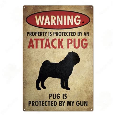 Vintage Dog Warning signs – Style's Bug