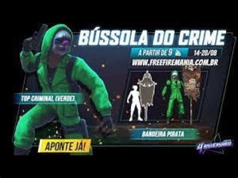 Free Fire Ao Vivo Pegando Top Criminal E Bandeir O Rumo Ao Elite