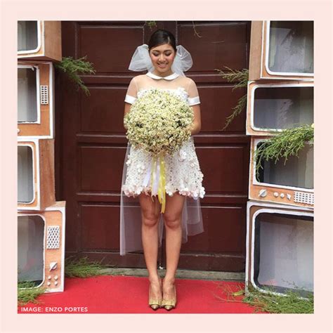 Nadine Lustre Little White Dress Philippines Wedding Blog