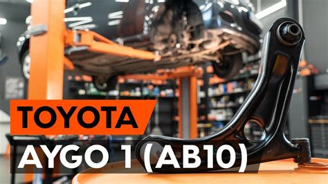 Hoe Voorste Onderste Arm Vervangen Bij Een Toyota Aygo Ab