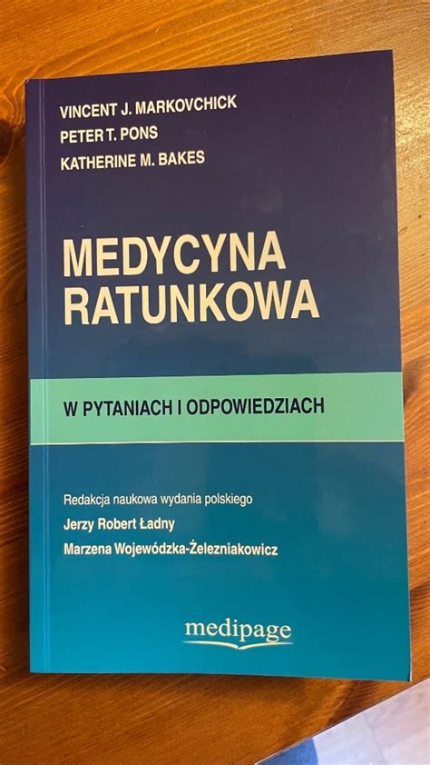 Medycyna Ratunkowa W Pytaniach I Odpowiedziach Czechowice Dziedzice Kup Teraz Na Allegro