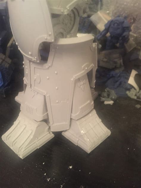 Legio Crucius Warbringer Nemesis Titan Wip 3 Wargaming Hub