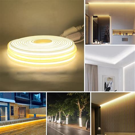 Cob Led Stripe Leiste Streifen Band Licht Wasserdicht Lichterkette