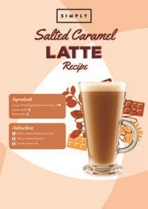 Salted Caramel Latte Recipe Card V3 IBC Simply