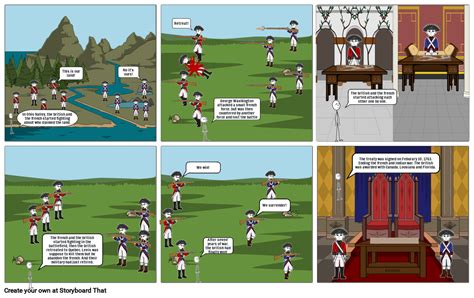 Seven Years War French And Indian War Storyboard