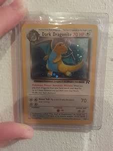 Amazon Pokemon Dark Dragonite Team Rocket Holo Toys