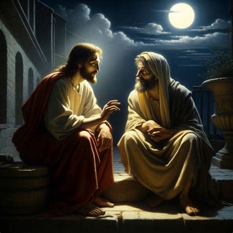 Divine Encounter The Conversation Between Jesus And Nicodemus